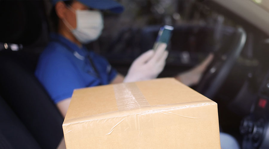 SMS Helps Courier Companies to Maintain Social Distancing